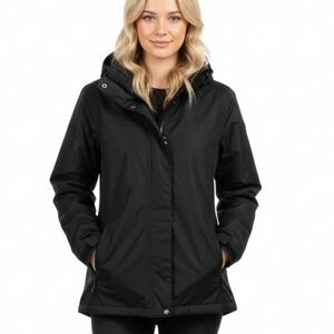 Women's Black Hooded Jacket